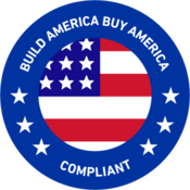 Build America Buy America compliance badge